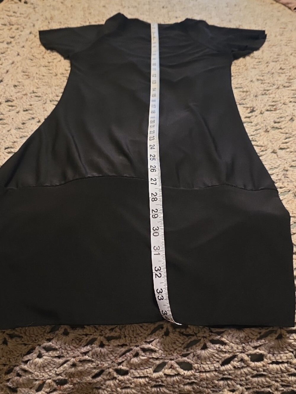 Tempted Black Draped Cowl Neck Midi Dress - Picture 8 of 9